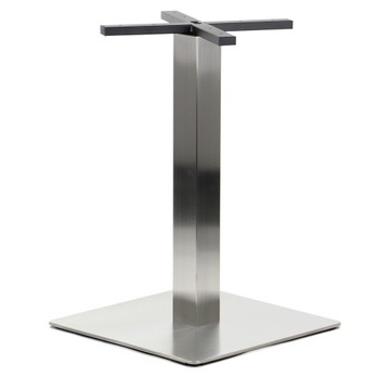 Podstawa do stołu SH-3002-6/S szczotkowana - 50x50 cm, do blatu 80x80 cm