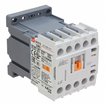 Stycznik miniaturowy moc do 7,5kW 16A cewka 24VDC GMD-16M 3-Fazowy styk NO
