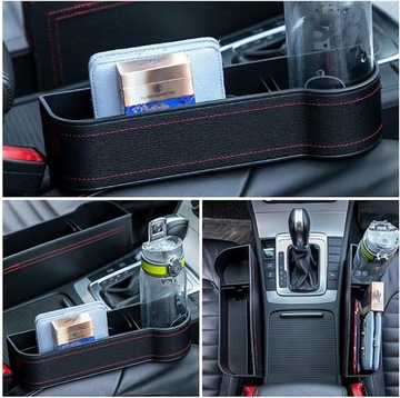 2 x органайзер для хранения автомобилей между сиденьями, правый левый подстаканник