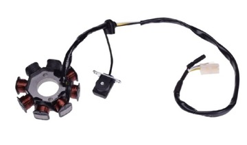 STATOR ISKROWNIK 8 CEWEK GY6