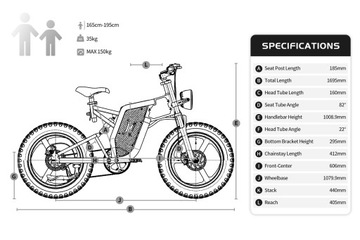 Алюминиевые колеса EKX X20, 20-дюймовые электрические шины с толстыми шинами, 48V35AH, максимальная скорость 55 км/ч