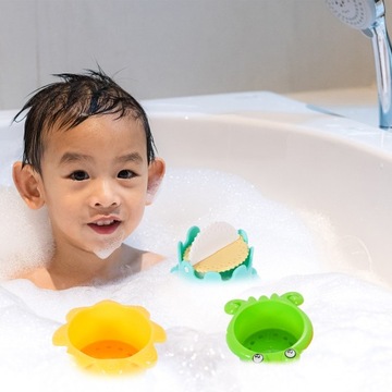 KUBECZKI PRZELEWOWE W KSZTAŁCIE ZWIERZĄT WIEŻA DO KĄPIELI WANNY WODY 8SZT