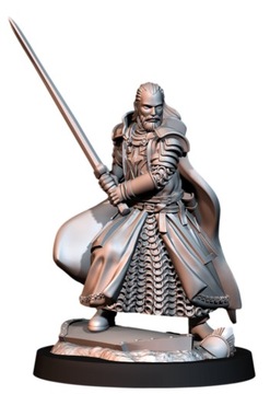High Human King On Foot - x1 Middle Earth LOTR