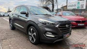 Hyundai Tucson III SUV 1.7 CRDI 115KM 2016 Hyundai Tucson 1.7crdi skory ledy Navi kamera bezwypadkowy max wersja zami, zdjęcie 1