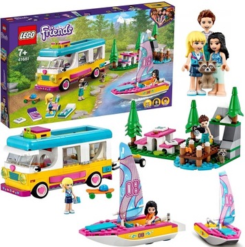 LEGO 41681 LEŚNY MIKROBUS KEMPINGOWY I ŻAGŁÓWKA