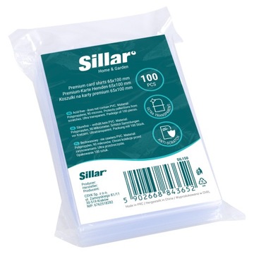 10 конвертов для коллекционных карточек Sillar Premium 65 x 100 мм, 90 микрон
