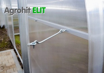 Теплица Агрохит ЭЛИТ 3х4м поликарбонат 6мм тоннель