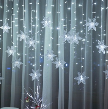 GIRLANDA LAMPKI LIŚCIA KLONU DEKORACJA 3m
