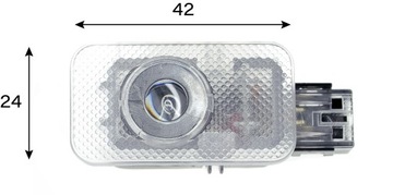 Volvo Polestar LED Logo Projektor lampka S60 V60 R design T6 hologram