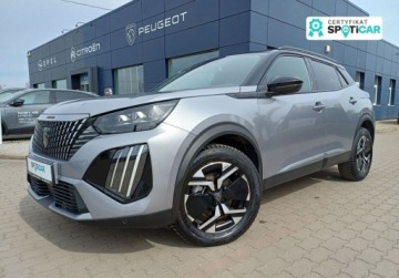 Peugeot 2008 II SUV Facelifting 1.2 Hybrid 145 145KM 2025 Peugeot 2008 95 1.2 mHEV 145 KM GT e-DCS6 I wl. GWARANCJA FV23