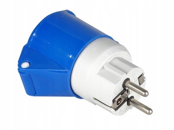 Адаптер кемпинговый 230В розетка 16А 3п промышленный