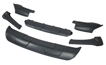 НАКЛАДКИ БАМПЕРА AERO ПАКЕТ BMW X5 E70 06-10