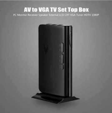 HD 1080p Av Vga TV MTV Box Тюнер ЖК-ресивер