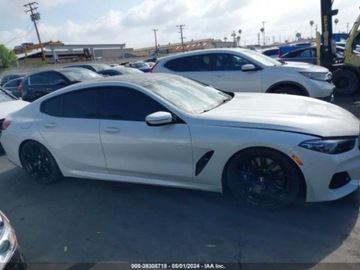 BMW Seria 8 II 2022 BMW Seria 8 m850i Gran Coupe, 2022r., 4x4, 4.4L, zdjęcie 4