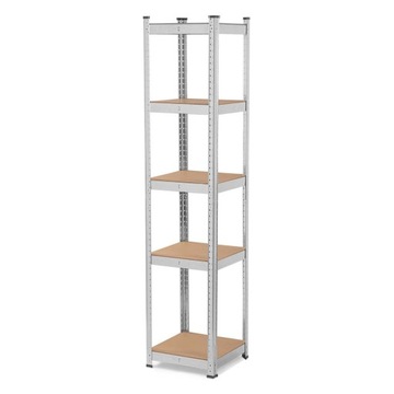 МЕТАЛЛИЧЕСКИЙ СКЛАДСКИЙ СТЕЛЛАЖ 180х40х40см 100кг 2в1