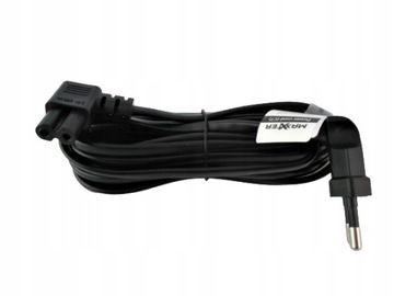 KABEL ZASILAJĄCY KĄTOWY C7 MAXXTER CZARNY