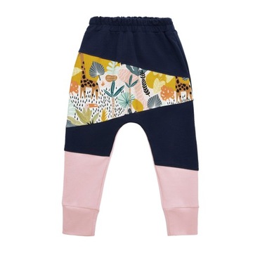 TuSzyte | Kolorowe spodnie baggy, PL R.104