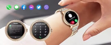 SMARTWATCH ЖЕНСКИЕ ЧАСЫ ПОДКЛЮЧЕНИЯ МЕНЮ ПОЛЬСКИЕ СПОРТИВНЫЕ ЧАСЫ PULSE 3 РЕМЕШКА