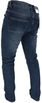 БРЮКИ МУЖСКИЕ СЛЕГКО ИЗНОШЕННЫЕ, ПРЯМЫЕ НОГИ L32 W34