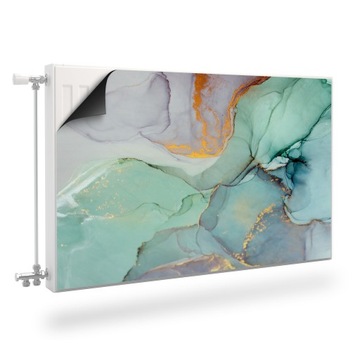 Mata MAGNETYCZNA Grzejnika Marmur Pastele 110x60