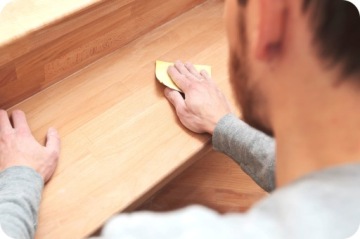 Губка наждачная бумага Sunmight Gold SOFT FLEX P240