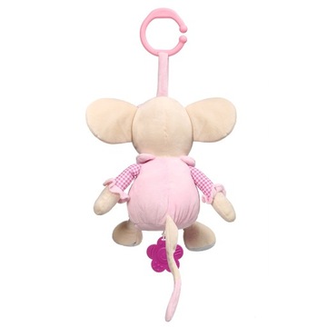 Плюшевая музыкальная шкатулка BABYONO Sweet Mouse 927