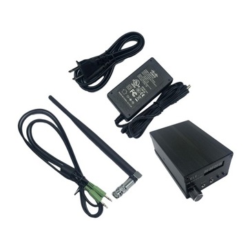 Nadajnik FM EL 5W Mini stacja radiowa stereo, zakres częstotliwości: 87. ,