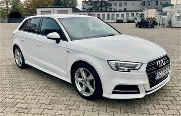Audi A3 8V Sportback 5d Facelifting 1.5 TFSI 150KM 2017 AUDI A3 8V LIFT DSG /Bixenon /Sport /Krajowy Ładny /S LINE /B&amp;O/Car play, zdjęcie 1