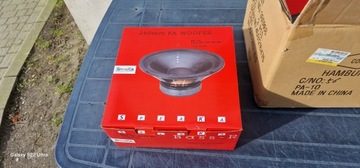Speaka Głośnik niskotonowy PA-10, 150/300 W, 8 Ohm,
