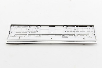 2 РАМКИ ДЛЯ НОМЕРНЫХ ЗНАКОВ, ГЛЯНЦЕВЫЙ ХРОМ + 2 комплекта. БЕСПЛАТНЫЕ винты!!!