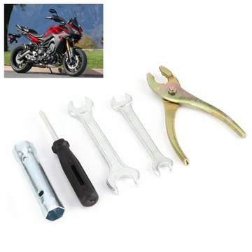 Zestaw narzędzi do naprawy motocykla Klucz