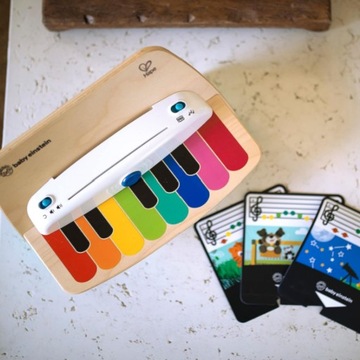 ВОЛШЕБНОЕ ДЕРЕВЯННОЕ ПИАНО ДЛЯ РЕБЕНКА МАЛЫШ ЭЙНШТЕЙН МОЕ ПЕРВОЕ ПИАНО