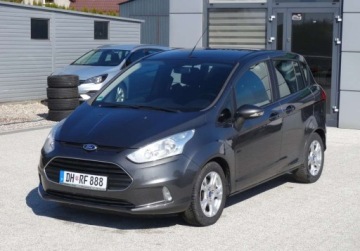 Ford B-MAX 1.0 EcoBoost 100KM 2015 Ford B-MAX 1.0 Benz. 100KM Serwis Bezwypadkowy Alu Oplacony Benzyna 100KM, zdjęcie 3