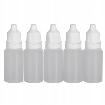 50 SZTUK PLASTIKOWA BUTELKA KROPLI DO OCZU 10 ML