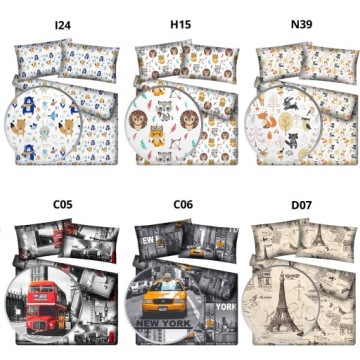 НАРОДНОЕ ПОСТЕЛЬНОЕ БЕЛЬЕ ИЗ ХЛОПКОВОГО САТИНА КРАСНОГО ЦВЕТА С ЦВЕТАМИ