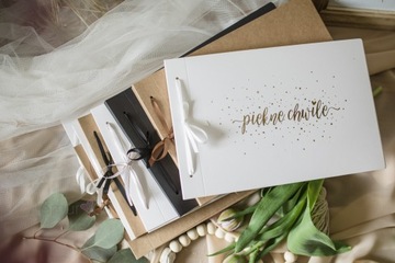 Традиционный фотоальбом Piękne Chwile белый 20x30 GLAM