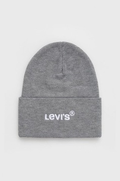 Levi's Czapka kolor szary D5548.0005-55 D5548.0005