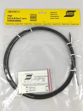 ESAB 366549882 PROWADNIK DRUTU SPIRALA 3m 0,6-0,8