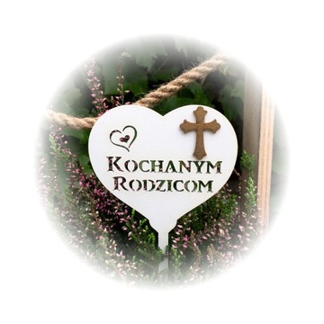 PIKA GRÓB KOCHANYM RODZICOM 1SZT ŚWIĘTO ZMARŁYCH