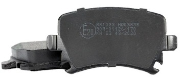 ЗАДНИЕ ТОРМОЗНЫЕ КОЛОДКИ VW PASSAT B6 B7 GOLF V 5 VI 6