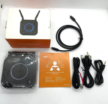 Transmiter ADAPTER Bluetooth 1Mii B06 TX z zasięgiem do 50m APTX-LL 5.0