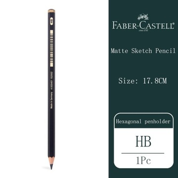 1 szt Styl HB 1Pc niemiecki Faber-castell PITT mat
