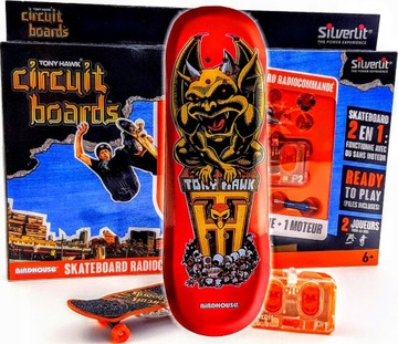 FINGERBOARD NA PALCE MINI DESKOROLKA ZDALNIE SEROWANA LUB RĘCZNIE Tony Hawk