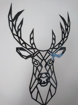 Настенное украшение А48 ОЛЕНЬ 60х39 см картина