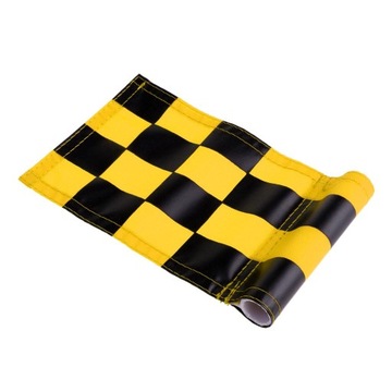 2 флага для гольфа, практика установки флага,