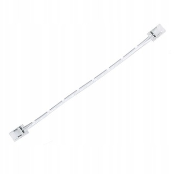 РАЗЪЕМ ДЛЯ СВЕТОДИОДНЫХ ЛЕНТ 8 мм IP20 УГЛОВОЙ РАЗЪЕМ С КАБЕЛЕМ