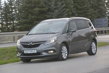 Opel Zafira C Tourer Facelifting 1.4 Turbo 120KM 2017 Opel Zafira 1.4Turbo doinwestowany 7osobowy kamera, zdjęcie 1