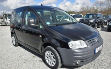 Volkswagen Caddy III Furgon 1.9 TDI 75KM 2010 Volkswagen Caddy 1.9 TDI Navi Klima 5-Osobowy 2 KPL KOL Pdc Sprowadzony, zdjęcie 3