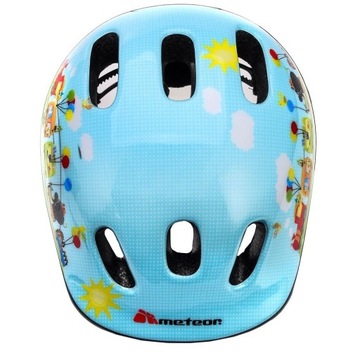 ДЕТСКИЙ ЛЕГКИЙ ВЕЛОСИПЕДНЫЙ ШЛЕМ 44-48 СМ МЕТЕОР