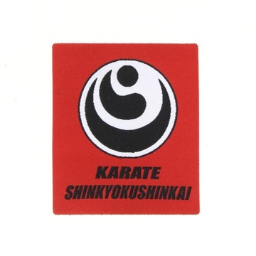BELTOR NASZYWKA NAPRASOWANKA SHINKYOKUSHINKAI NA KIMONO KARATE KOKORO